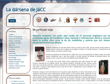 Tablet Screenshot of ladarsenadejacc.es